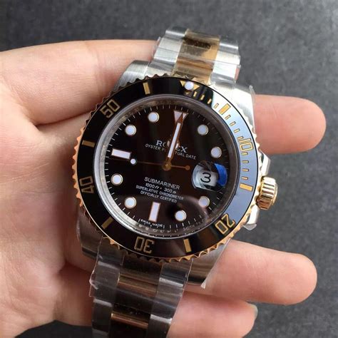 two tone rolex submariner replica|rolex submariner two tone review.